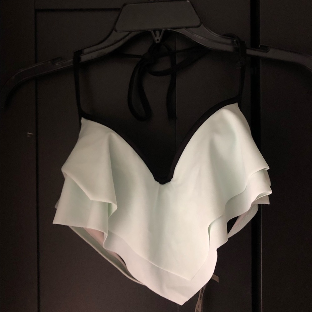 Light blue PINK bathing suit top